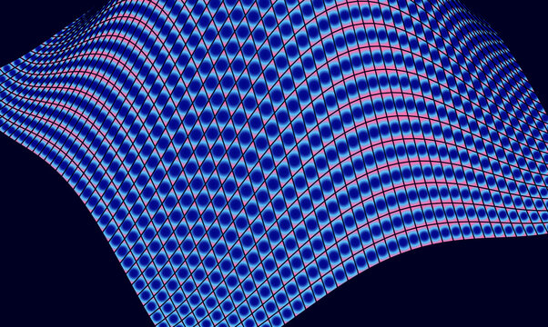 Technical net drape illustration