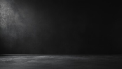 Dark, empty room with spotlight (1)