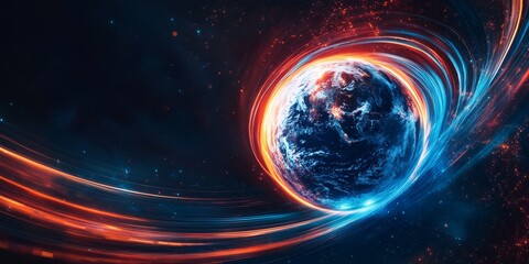 Earth in Cosmic Vortex