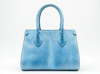 blue female bag