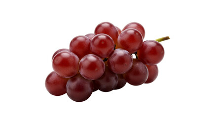 Fototapeta premium Luscious Red Grapes: A Close-Up View of Nature's Sweetness