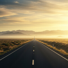 Naklejka premium The Golden Journey