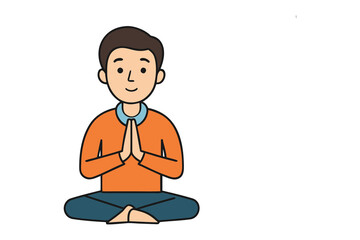 Meditation and Mindfulness: A person is in a moment of zen, showcasing the practice of mindfulness.