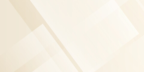 Abstract golden background with white and beige luxury glitter shapes. Golden lines luxury on cream color background. Gold elegant realistic paper cut style 3d.