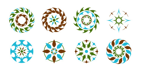 Collection of ring shape pattern