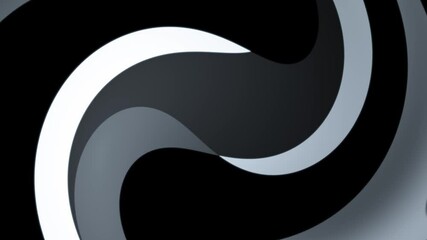 Abstract Glowing Twirl Spiral with Gradient Light Effect for Motion Backgrounds and Digital Design - Powered by Adobe
