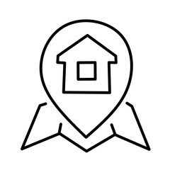 related housing vector icon