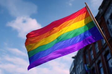 Gay Pride Rainbow Flag