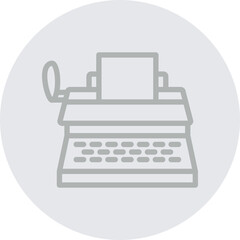 Classified Data Vector Line Grey Circle Grey