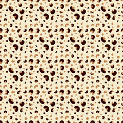 seamless pattern, modern pattern design for fabric, ethnic, textile, texture, wrapping paper, wall paper or abstract background. Soft yellow and brown color.