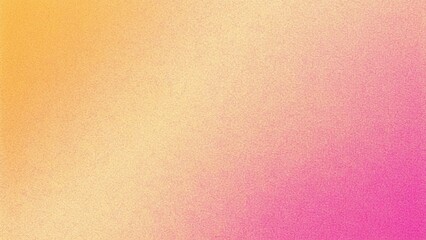 Grainy banner background orange pink abstract retro grainy gradient background noise texture effect summer poster design