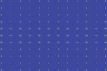 square grid background pattern, texture with cross icon. vector illustration. 