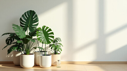 Fototapeta premium plant in the interior of a room