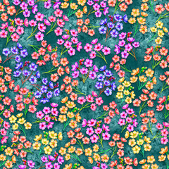seamless pattern with flowers