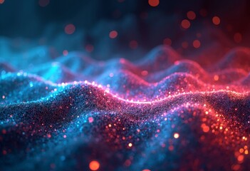 Neon strip art scene