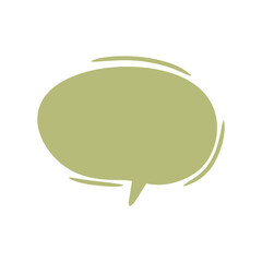 Vector illustration of speech bubble icons for communication and chat