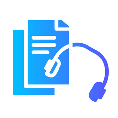audio course gradient icon