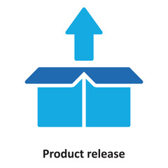 Product release Vector Icon which can easily modify or edit