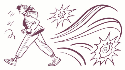 girl with a bouquet of flowers