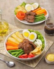 Selat Solo or is a typical dish of Solo, Central Java which is influenced by the dish