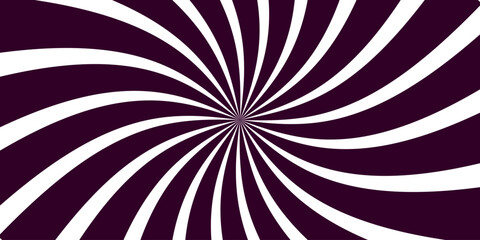 groovy 70s background with twisted sunburst. vector illustration Colourful grunge retro burst  illusion of depth and movement, resembling a stylized sunburst or hypnotic spiral
