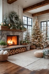 Cozy Christmas living room (5)
