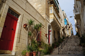 マルタ島バレッタの風景