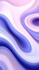 A smooth, abstract design featuring flowing waves in shades of purple and pink.