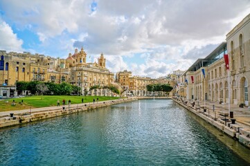 マルタ島バレッタの風景