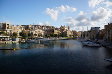 Obraz premium マルタ島バレッタの風景