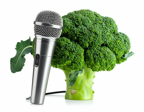 Broccoli Superstar A Hilarious Cartoon Vegetable Karaoke King