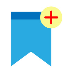 Fototapeta premium Bookmarks Vector Flat Icon Design