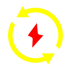 Renewable Vector Flat Icon Design