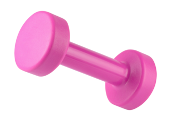 Light pink fitness weight for women
