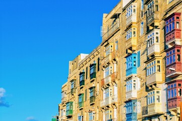 Fototapeta premium マルタ島バレッタの風景