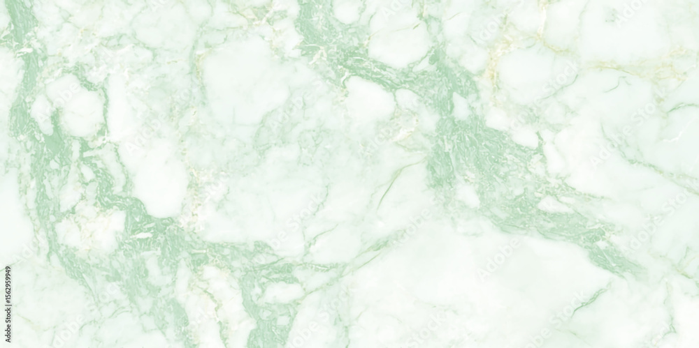 Poster abstract soft green and white emerald soft marble pattern, featuring smooth flowing waves and serene