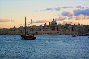 マルタ島バレッタの風景