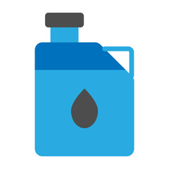 Oil Can Vector Flat Icon Design