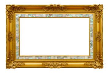 螺鈿細工の額縁