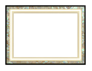 螺鈿細工の額縁