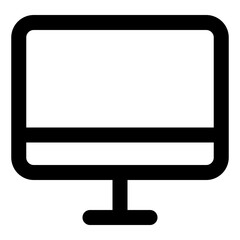 monitor icon for illustration