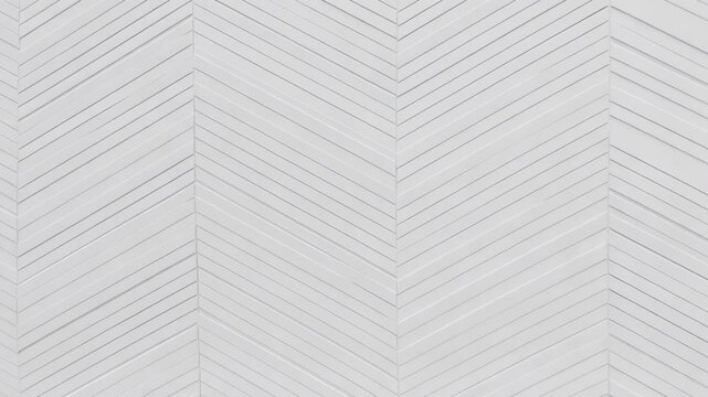 A subtle chevron pattern in white and gray creates a textured and geometric background