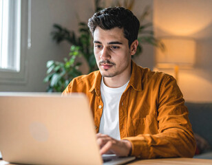Professional Remote Job Interview - Millennial Candidate Video Call Setup