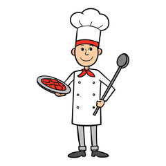 A skilled baker uses a long-handled bread pan to slide a pizza into a blazing oven, flames glowing as the cheesy masterpiece begins to bubble and crisp to perfection.
