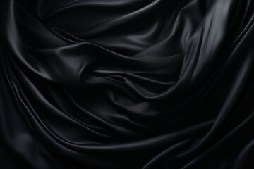 Fototapeta premium dark black cloth background