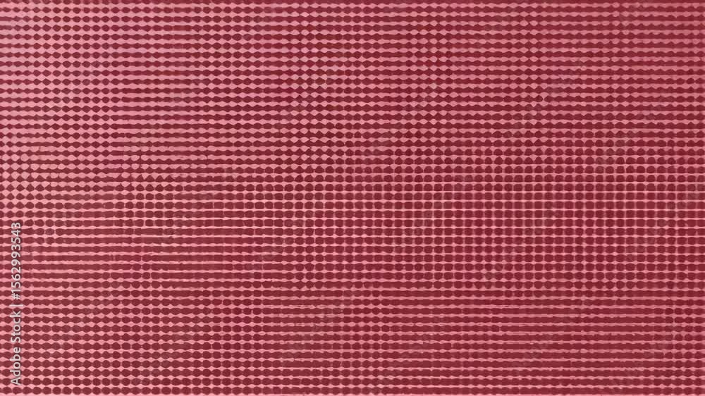Poster a pink background with abstract circles and dots creating a decorative pattern