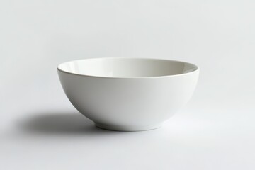 Empty white bowl on white background (4)