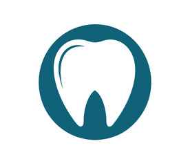 Dentist Logo tooth shape design vector template...Dental Clinic