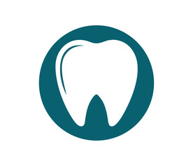 Dentist Logo tooth shape design vector template...Dental Clinic