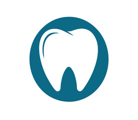Dentist Logo tooth shape design vector template...Dental Clinic